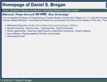 Tablet Screenshot of daniel.brogan.name